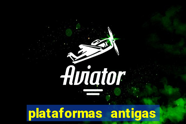 plataformas antigas de jogos